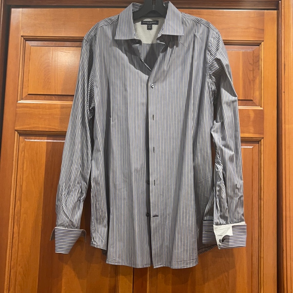 Banana Republic slim fit shirt with double cuffs